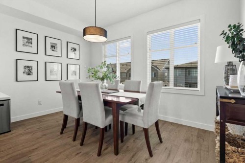 505-14225 1 Street Nw, Calgary, AB - Indoor Photo Showing Dining Room