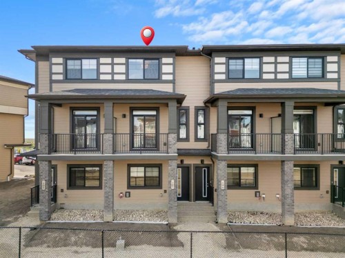 72-285 Chelsea Court, Chestermere, AB - Outdoor With Balcony With Facade