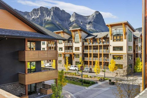 329-808 Spring Creek Drive, Canmore, AB - Outdoor With Facade