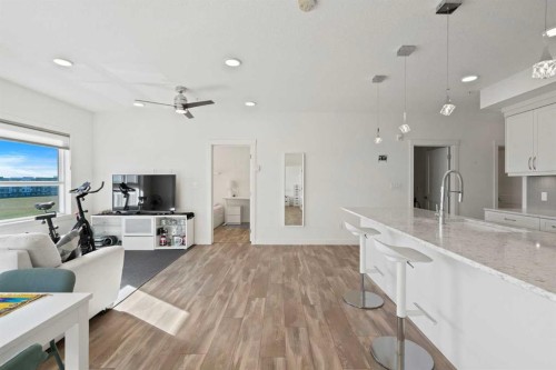 332-20 Seton Park Se, Calgary, AB - Indoor Photo Showing Kitchen With Upgraded Kitchen