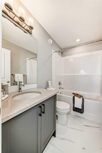 64 Bartlett Way Se, Calgary, AB - Indoor Photo Showing Bathroom