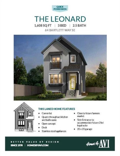 64 Bartlett Way Se, Calgary, AB - Other