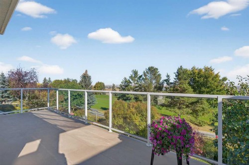 108 Hamptons Heights Nw, Calgary, AB - Outdoor With Balcony With View