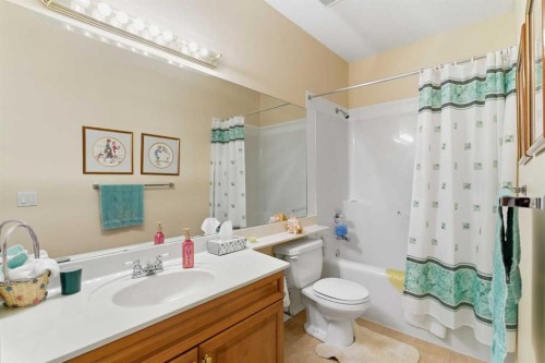 108 Hamptons Heights Nw, Calgary, AB - Indoor Photo Showing Bathroom