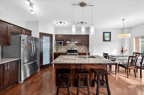 19 Sage Valley Close Nw, Calgary, AB - Indoor Photo Showing Kitchen With Stainless Steel Kitchen With Double Sink