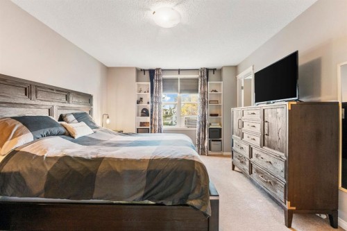 133 Auburn Bay View Se, Calgary, AB - Indoor Photo Showing Bedroom