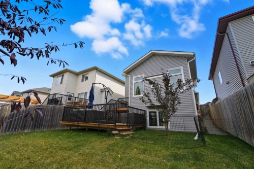 788 Luxstone Landing Sw, Airdrie, AB - Outdoor With Deck Patio Veranda