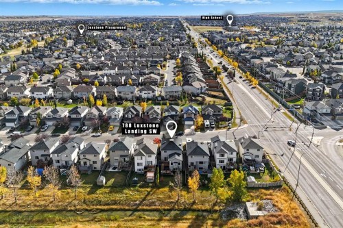 788 Luxstone Landing Sw, Airdrie, AB - Outdoor With View