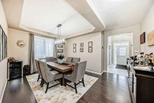132 Waterlily Cove, Chestermere, AB - Indoor Photo Showing Dining Room