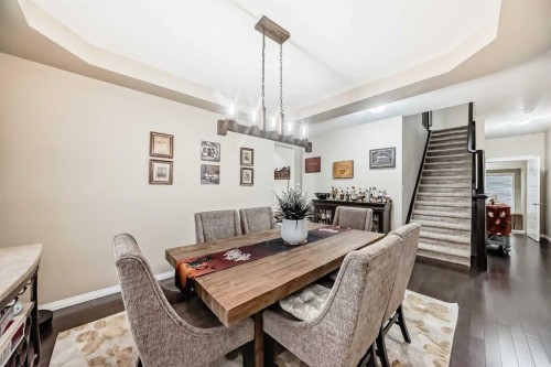 132 Waterlily Cove, Chestermere, AB - Indoor Photo Showing Dining Room