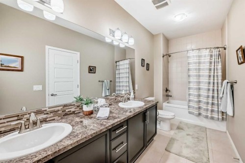 132 Waterlily Cove, Chestermere, AB - Indoor Photo Showing Bathroom