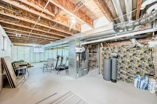 132 Waterlily Cove, Chestermere, AB - Indoor Photo Showing Basement