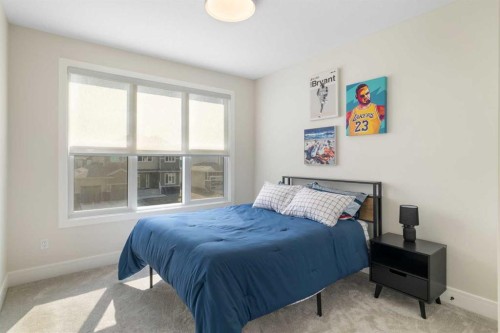 232 West Chestermere Drive, Chestermere, AB - Indoor Photo Showing Bedroom