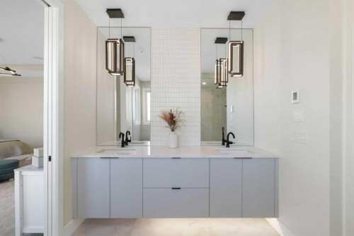 232 West Chestermere Drive, Chestermere, AB - Indoor Photo Showing Bathroom