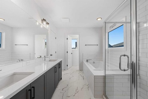 95 Dawson Wharf Mount, Chestermere, AB - Indoor Photo Showing Bathroom