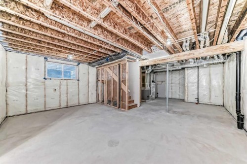 374 Corner Glen Way Ne, Calgary, AB - Indoor Photo Showing Basement