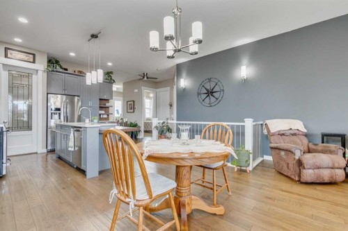 109 Amery Crescent, Crossfield, AB - Indoor Photo Showing Dining Room