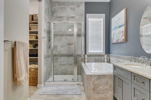 109 Amery Crescent, Crossfield, AB - Indoor Photo Showing Bathroom