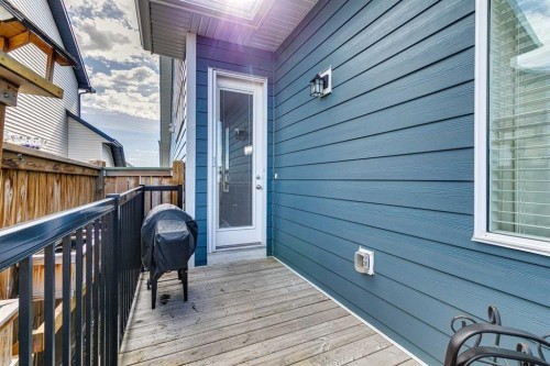 109 Amery Crescent, Crossfield, AB - Outdoor With Deck Patio Veranda With Exterior
