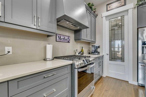 109 Amery Crescent, Crossfield, AB - Indoor Photo Showing Kitchen