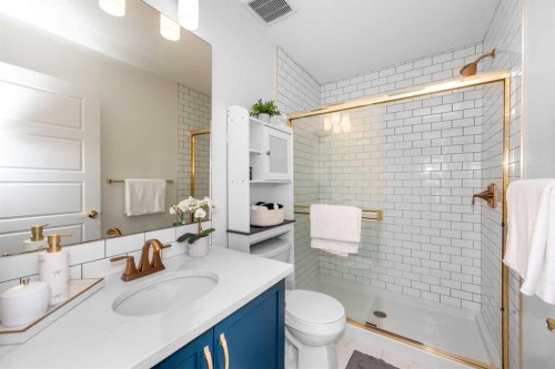 4339 Seton Drive Se, Calgary, AB - Indoor Photo Showing Bathroom