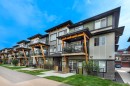 4339 Seton Drive Se, Calgary, AB  - Outdoor With Balcony With Facade 