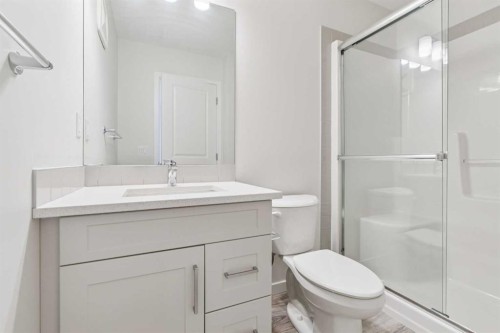 201 Magnolia Terrace Se, Calgary, AB - Indoor Photo Showing Bathroom
