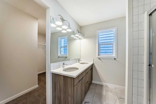 1030 Sawgrass Link Nw, Airdrie, AB - Indoor Photo Showing Bathroom
