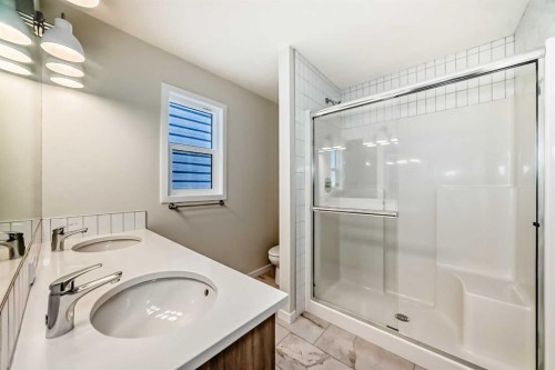 1030 Sawgrass Link Nw, Airdrie, AB - Indoor Photo Showing Bathroom