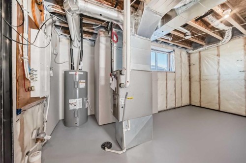 1030 Sawgrass Link Nw, Airdrie, AB - Indoor Photo Showing Basement