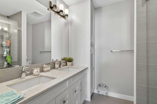 207-20 Walgrove Walk Se, Calgary, AB - Indoor Photo Showing Bathroom