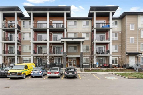 207-20 Walgrove Walk Se, Calgary, AB - Outdoor With Balcony With Facade