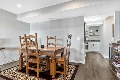 394 Cimarron Boulevard, Okotoks, AB - Indoor Photo Showing Dining Room