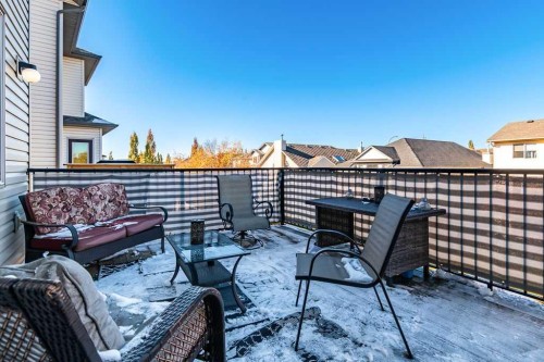394 Cimarron Boulevard, Okotoks, AB - Outdoor With Deck Patio Veranda