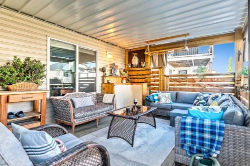 394 Cimarron Boulevard, Okotoks, AB - Outdoor With Deck Patio Veranda