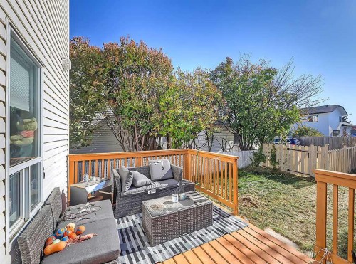 292 Coventry Close Ne, Calgary, AB - Outdoor With Deck Patio Veranda
