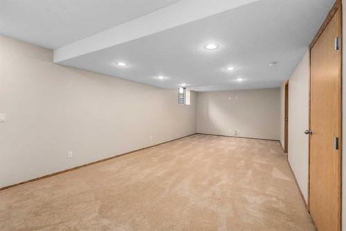 115 Chaparral Point Se, Calgary, AB - Indoor Photo Showing Basement