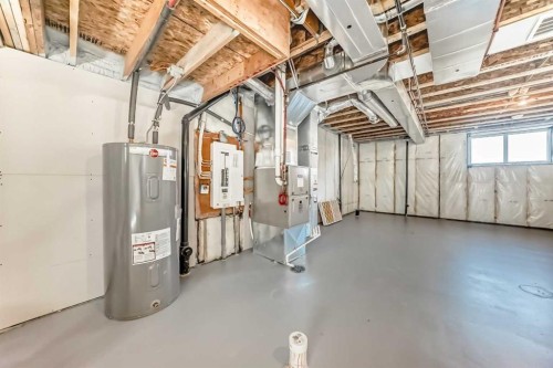 1038 Sawgrass Link Nw, Airdrie, AB - Indoor Photo Showing Basement