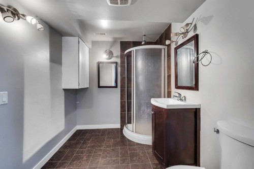 164 Deerview Way Se, Calgary, AB - Indoor Photo Showing Bathroom
