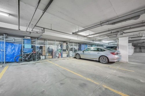 1302-522 Cranford Drive Se, Calgary, AB - Indoor Photo Showing Garage