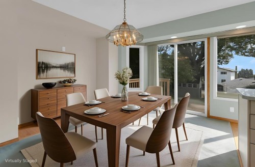 4808 Nordegg Crescent Nw, Calgary, AB - Indoor Photo Showing Dining Room