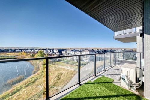 1305-42 Cranbrook Gardens Se, Calgary, AB - Outdoor With Balcony With View With Exterior