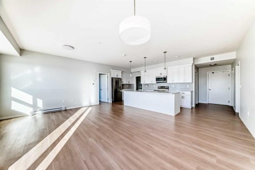 1305-42 Cranbrook Gardens Se, Calgary, AB - Indoor Photo Showing Kitchen