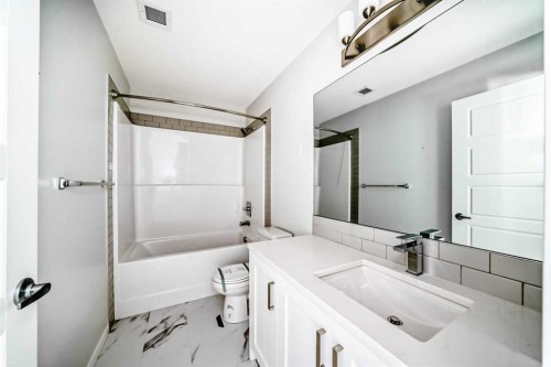 1305-42 Cranbrook Gardens Se, Calgary, AB - Indoor Photo Showing Bathroom