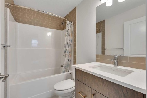 211 Creekstone Row Sw, Calgary, AB - Indoor Photo Showing Bathroom