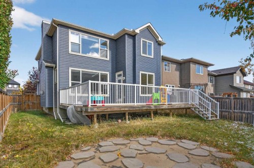 137 Evanspark Circle Nw, Calgary, AB - Outdoor With Deck Patio Veranda