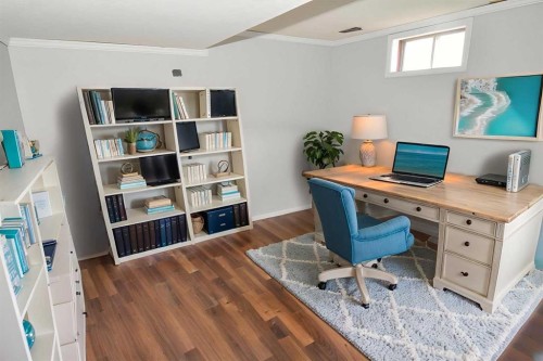 230054 Range Road 255, Rural Wheatland County, AB - Indoor Photo Showing Office