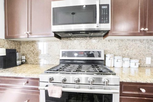59 Redstone Park Ne, Calgary, AB - Indoor Photo Showing Kitchen With Upgraded Kitchen