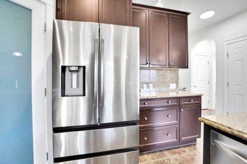 59 Redstone Park Ne, Calgary, AB - Indoor Photo Showing Kitchen With Stainless Steel Kitchen