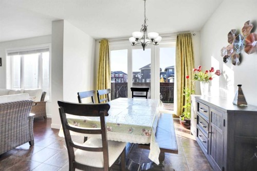 59 Redstone Park Ne, Calgary, AB - Indoor Photo Showing Dining Room